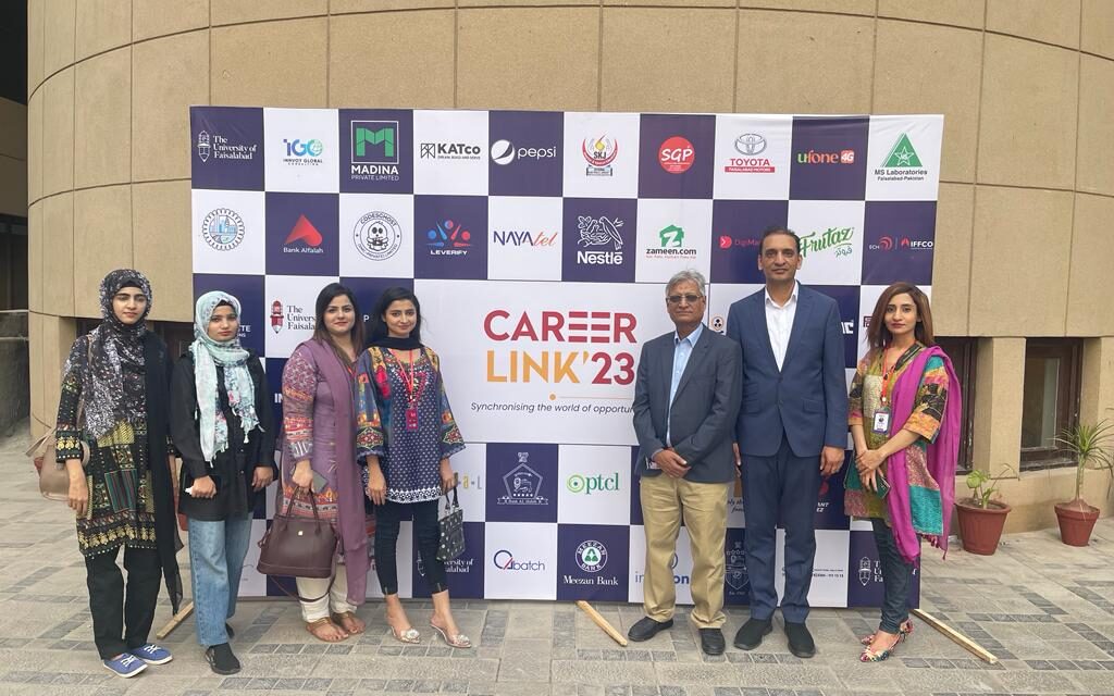 Career Link 2023 Expo organized by The University of Faisalabad