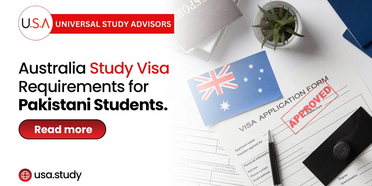 Australia Study Visa Requirements for Pakistani Students