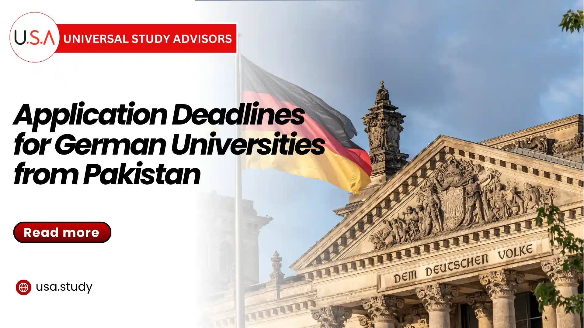 Application Deadlines for German Universities from Pakistan