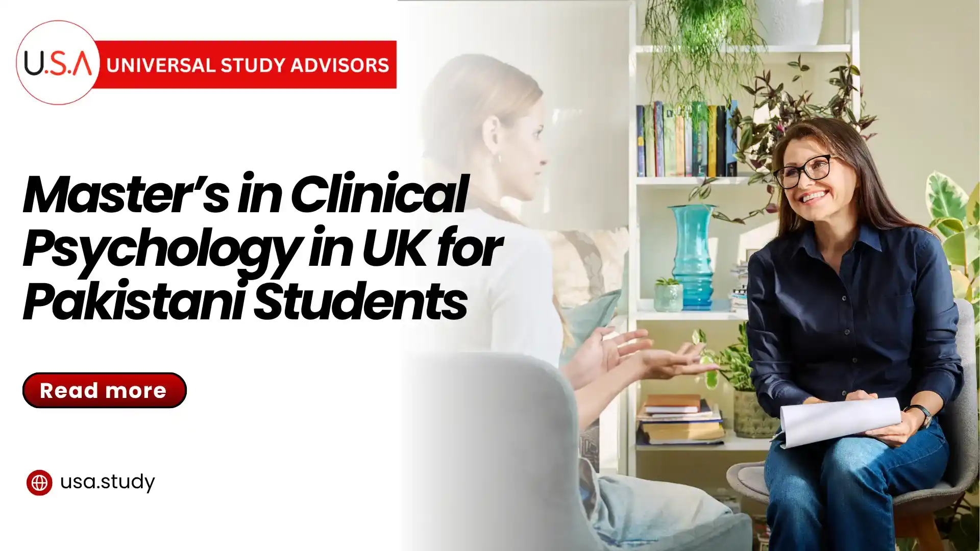 Master’s in Clinical Psychology in UK for Pakistani Students