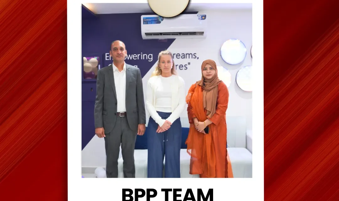 Abbottabad Team Meet Up With Miss Arina Matjuseva (Senior Agent Relationship Manager, BPP University)