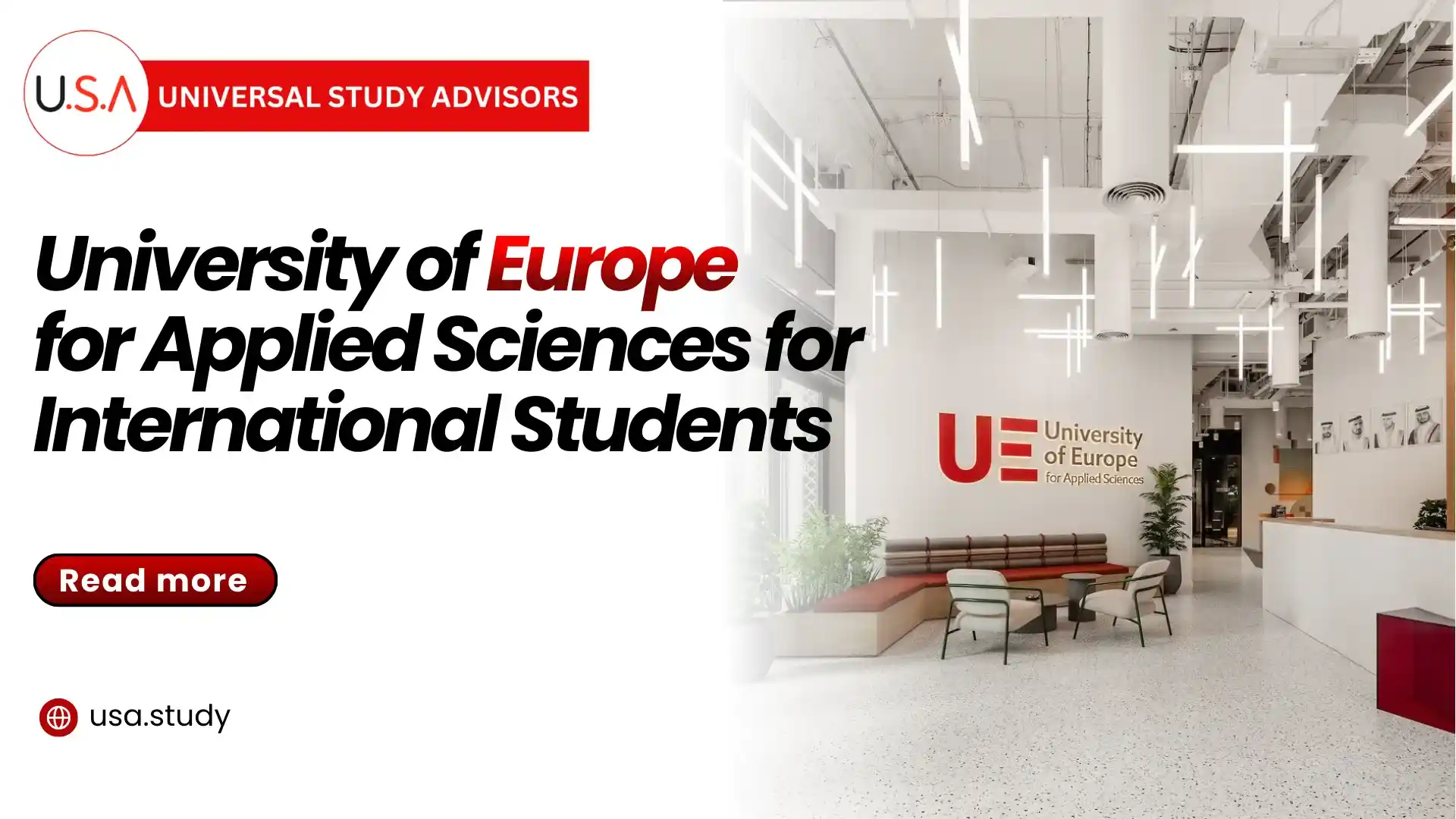 University of Europe for Applied Sciences as an International Student